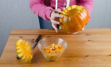 Как сделать из тыквы фонарь для Хэллоуина?