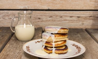 Оладьи домашние на кефире