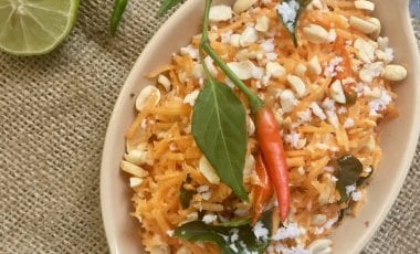 Салат из моркови и арахиса Салат из моркови и арахиса