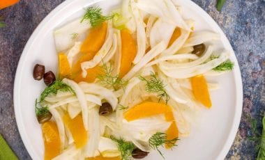 Салат с фенхелем и апельсином