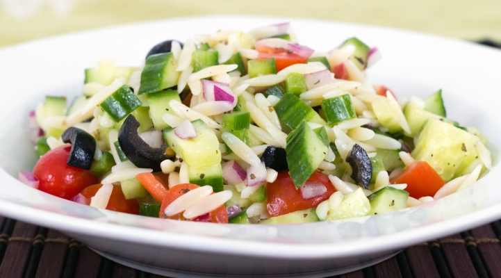 Griekse pastasalade