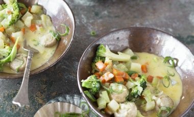 Groentecurry met kokosmelk