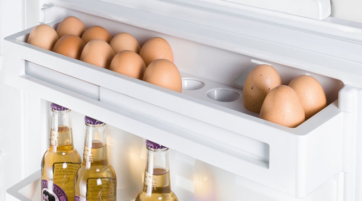 Eieren in de koelkast