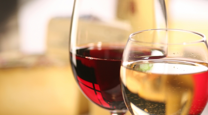 wijnvlek rode/witte wijn