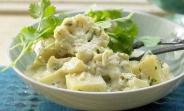 Indiase aardappel-curry Indiase aardappel-curry