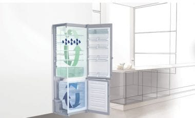 DARBĪBAS PRINCIPS LIEBHERR LEDUSSKAPIM AR DIVĀM ATDZESĒŠANAS KONTŪRĀM