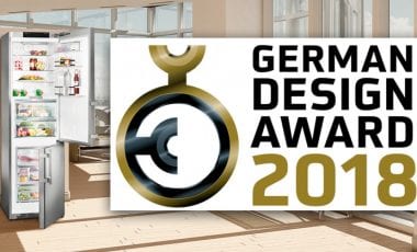 LIEBHERR IEGUVA GERMAN DESIGN AWARD 2018 PRĒMIJAS BALVU