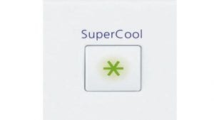 Otsige Liebherri seadmetel SuperCooli ikooni.
